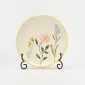 Delicate Floral Crackle Plate