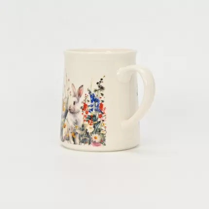 Floral Dream Bunny Mug-1