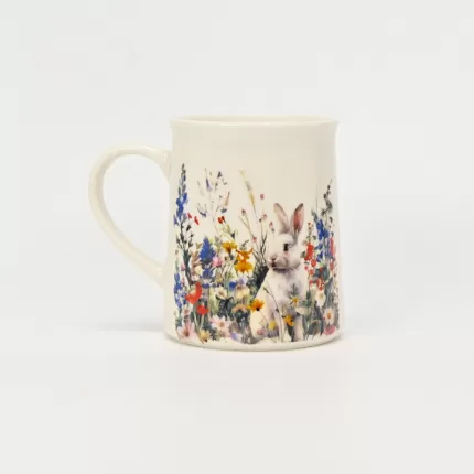 Floral Dream Bunny Mug-1