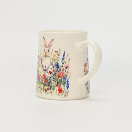 Floral Dream Bunny Mug-2