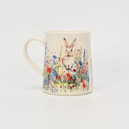 Floral Dream Bunny Mug-2