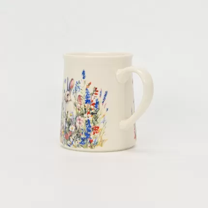 Floral Dream Bunny Mug-3