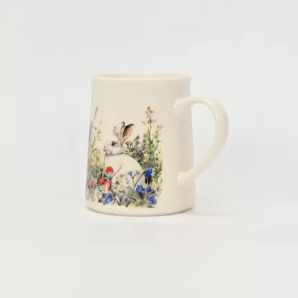 Floral Dream Bunny Mug-4
