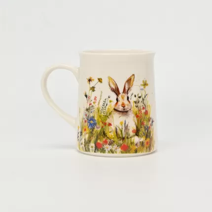 Soft Glow Blossom Bunny Mug-1