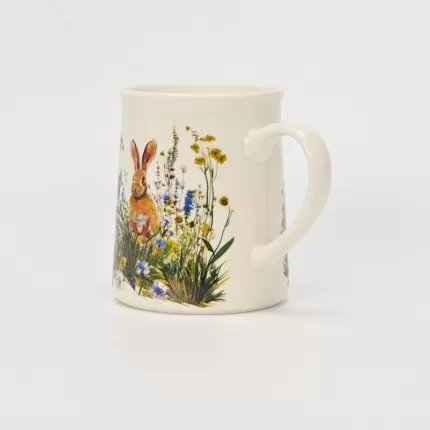 Soft Glow Blossom Bunny Mug-2