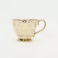 Golden Ditsy Floral Mug-1