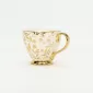 Gold Floral Vine Mug-3