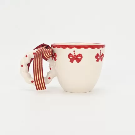 Bow Cake Mug
