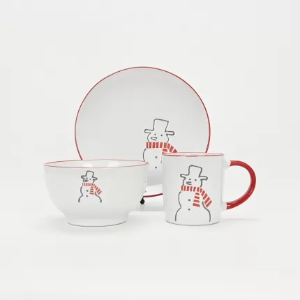Snowman Cake Mug