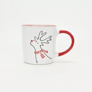 Reindeer Cake Mug