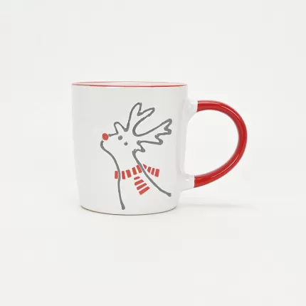 Reindeer Cake Mug