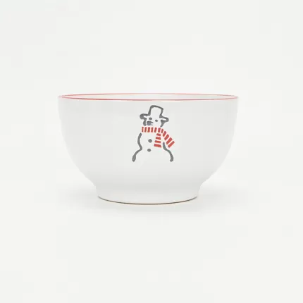 Snowman Cake Bowl