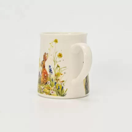 Soft Glow Blossom Bunny Mug-3