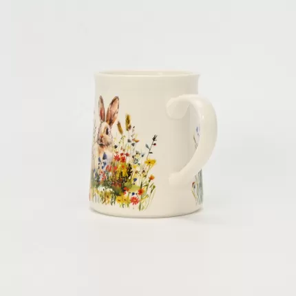 Soft Glow Blossom Bunny Mug-4