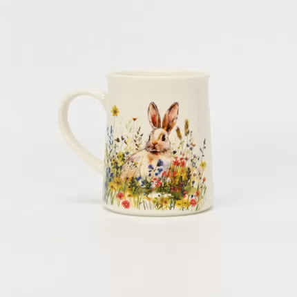 Soft Glow Blossom Bunny Mug-4