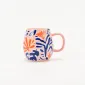 Artistic Abstract Floral Mug-1