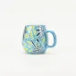Artistic Abstract Floral Mug-3