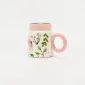 Floral Story Mug with Lid-2