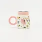 Floral Story Mug with Lid-2