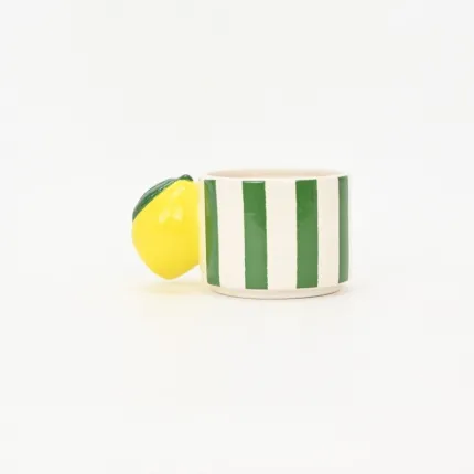 Lemon Stripe Mug