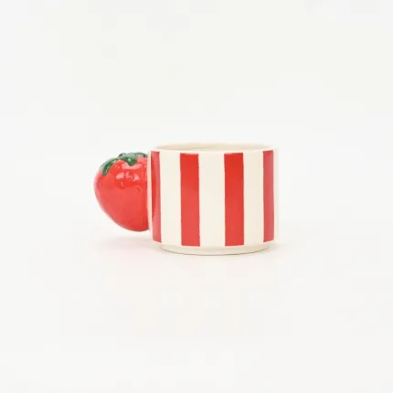 Strawberry Stripe Mug