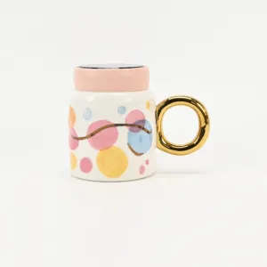 Color Ink Flow Mug with Lid-1