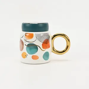 Color Ink Flow Mug with Lid-4