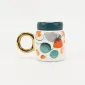 Color Ink Flow Mug with Lid-4