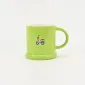 Cartoon Tram Mug–green