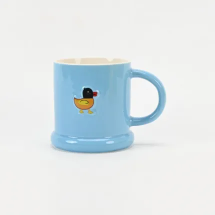 Cartoon Little Duck Mug–blue