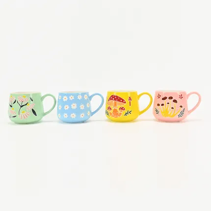 Daisy Mug–green
