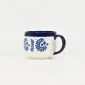 Blue Floral Serenade Mug-1