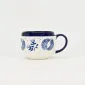 Blue Floral Serenade Mug-3