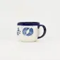 Blue Floral Serenade Mug-3