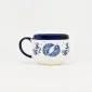Blue Floral Serenade Mug-3
