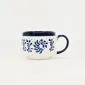 Blue Floral Serenade Mug-4