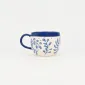 Blue Floral Charm Mug-2