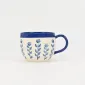 Blue Floral Charm Mug-4