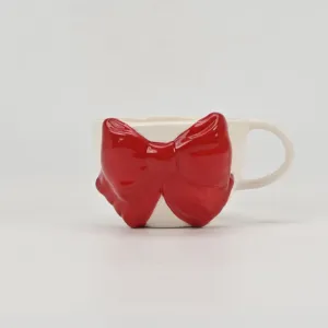 Big Bow Mug-red