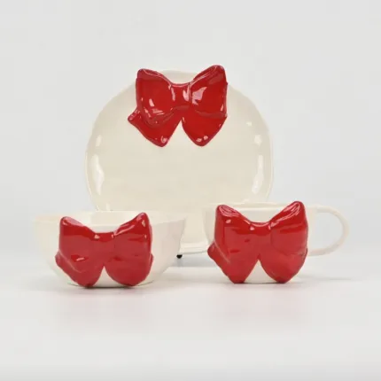 Big Bow Mug-red