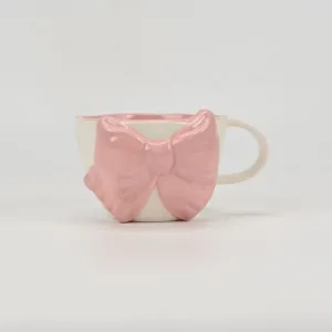 Big Bow Mug-light pink