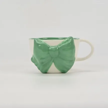 Big Bow Mug-green
