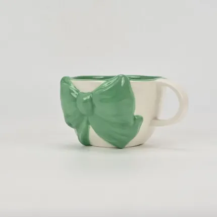 Big Bow Mug-green