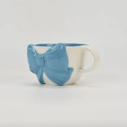 Big Bow Mug-blue