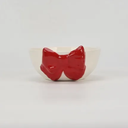 Big Bow Bowl-red