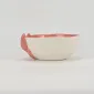 Big Bow Bowl-coral pink