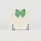 Big Bow Plate-green