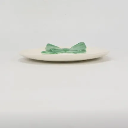 Big Bow Plate-green