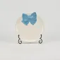 Big Bow Plate-blue