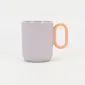 Color-Block Macaron Geometric Mug-1